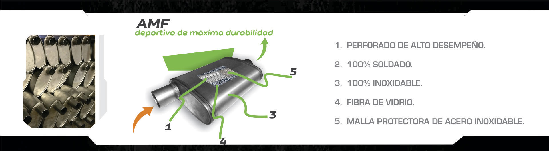 Thunder Flow — Silenciador deportivo